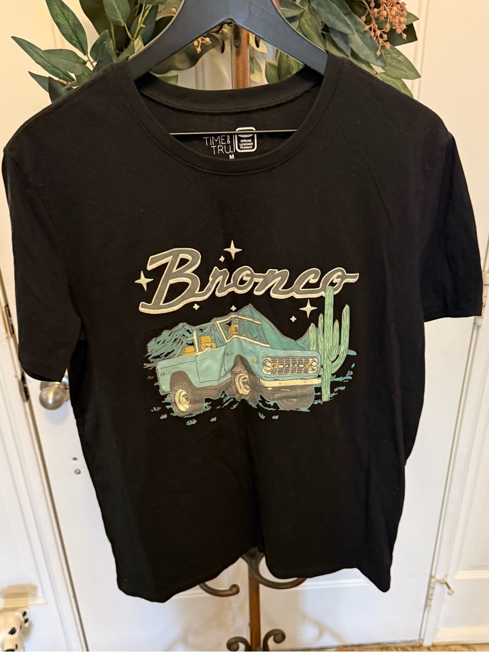 Bronco Graphic Tee T Shirt SS M